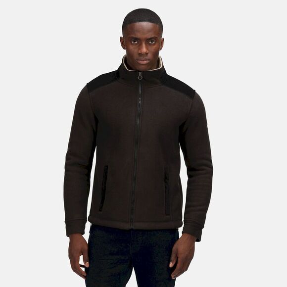 Regatta Professional Mens Full Zip Fleece Jacket / Black - Picture 2 of 8